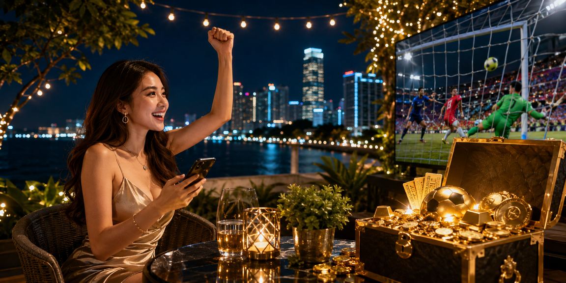 Pemain VIP Pulau Pinang menikmati bonus khas taruhan bola sepak di lotto4d